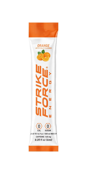 Strike Force Orange energy sticks ready for on-the-go gym use