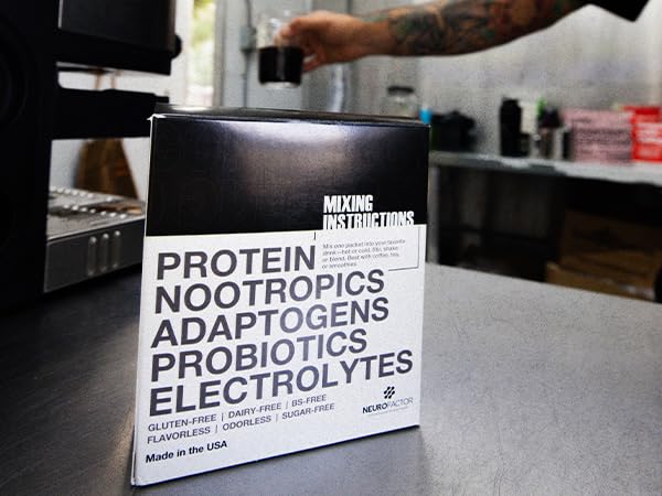 STRONG COFFEE CO. Coffee Booster travel pack for on-the-go mornings.