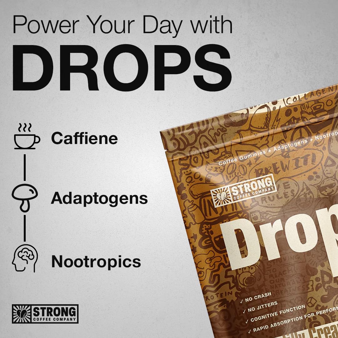 Strong Coffee Company coffee drops travel case for portable energy on journeys