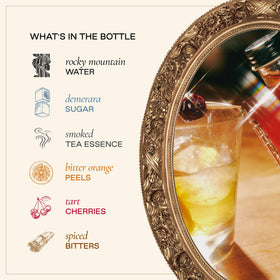 Strongwater chilled old fashioned glass ready for a balanced, flavorful sip.