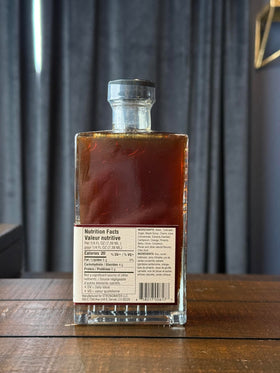 Strongwater Maple Pecan Old Fashioned mixer pour over ice for a classic served experience.