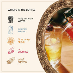 Strongwater Old Fashioned Mix ideal for entertaining guests at home.