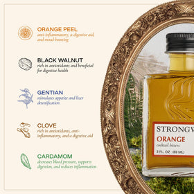 Versatile pairing with spirits to create world-class cocktails with aroma.