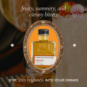 Ingredients close-up: orange zest and botanicals shaping the complex flavor.