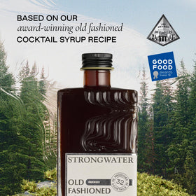 Strongwater SIP Awards Platinum 2025 badge signals premium cocktail craftsmanship.