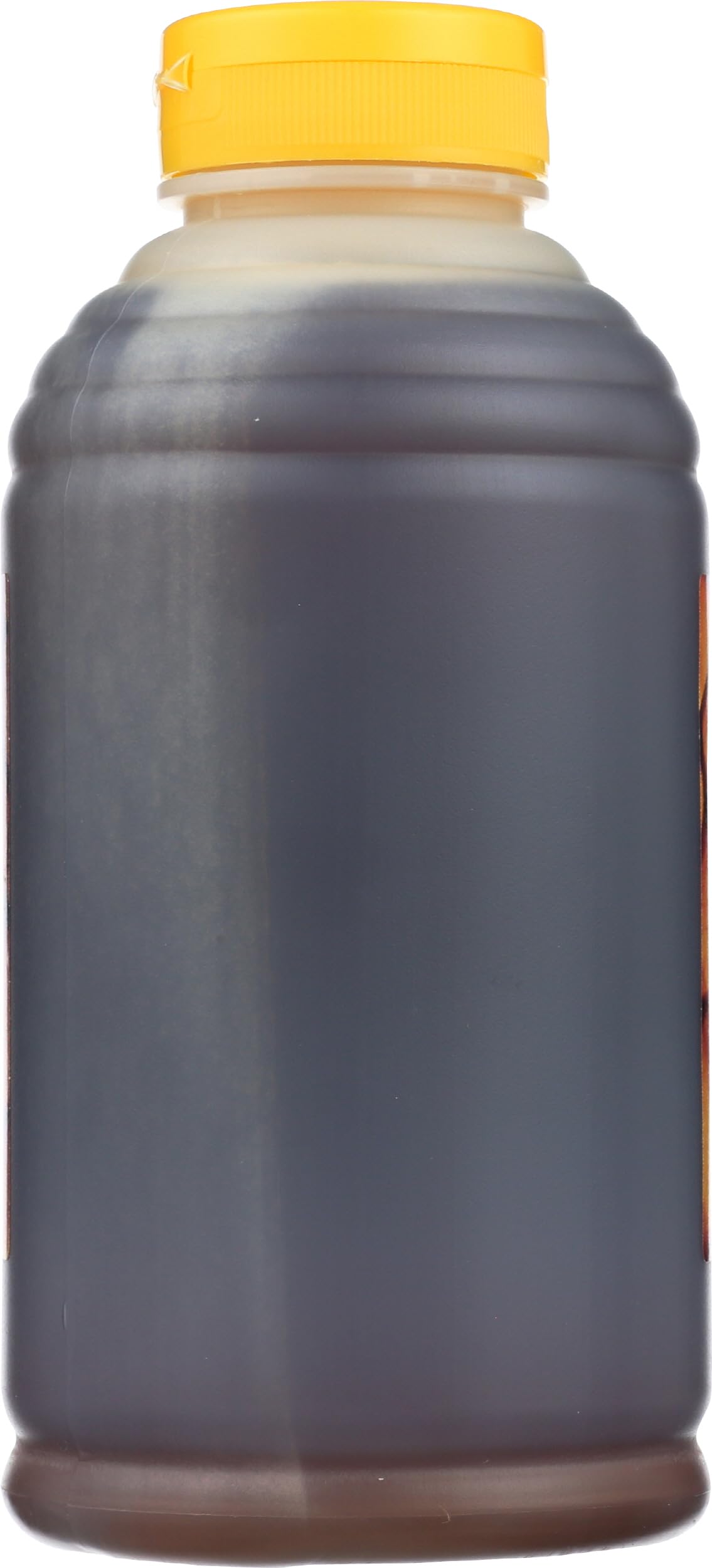 Stroope Farms Wildflower Honey bottle with golden glow, ideal drizzle on yogurt