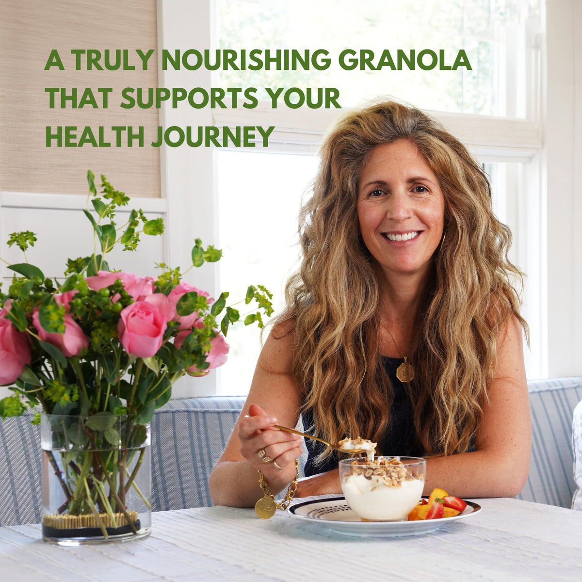 Struesli grain-free snack packaged image underscores gluten-free, oat-free granola