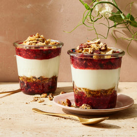Struesli small batch chef-crafted granola in every 9 oz bag.