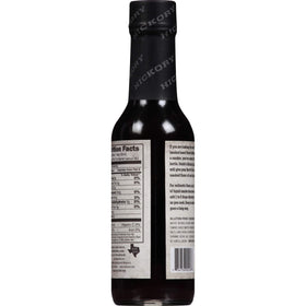 Stubb's Hickory Liquid Smoke label close-up with gluten-free claim
