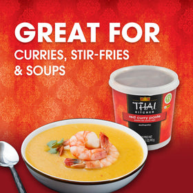 Creamy coconut milk base blended with Stubb's paste for Thai-inspired curry