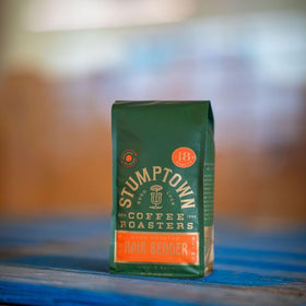 Stumptown Hair Bender bag side view highlighting convenient packaging for daily use.