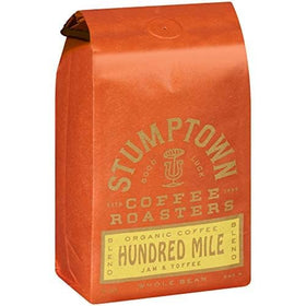 Stumptown Hundred Mile espresso-ready beans for rich shots.