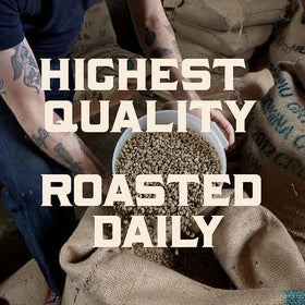Stumptown Trapper Creek decaf Swiss Water processed packaging note.
