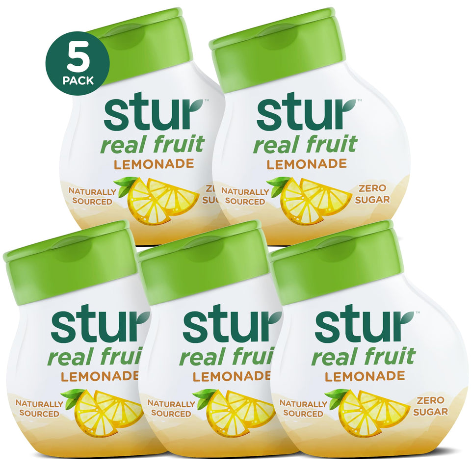 Stur Lemonade bottle ready for on-the-go hydration.