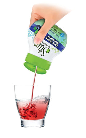 Stur label highlights natural ingredients and no artificial dyes.