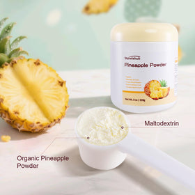 Sturelehub Pineapple Powder measuring spoon enables precise portion control.