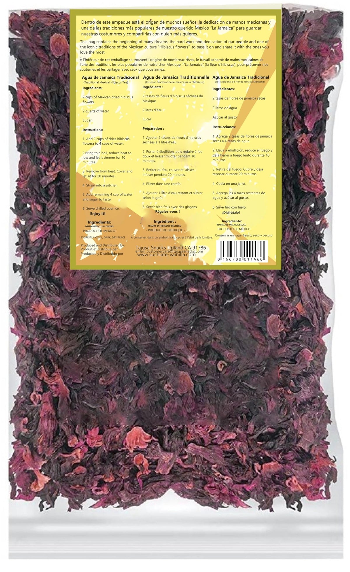 Suchiate hibiscus flowers handpicked selection highlighting premium flavor and aroma