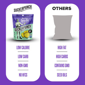Four flavor pack lets you sample bold dill and spicy options