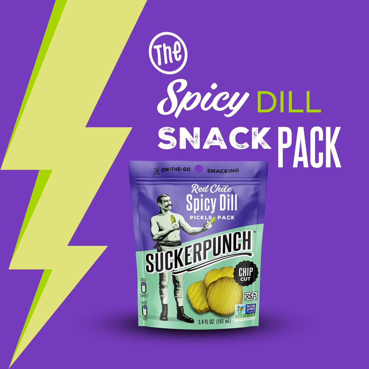 On the go snacking with low calories and sugar free profile
