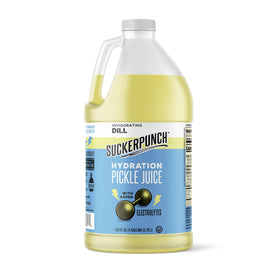 Suckerpunch Pickle Juice Shot bottle ready for quick hydration and cramp relief.