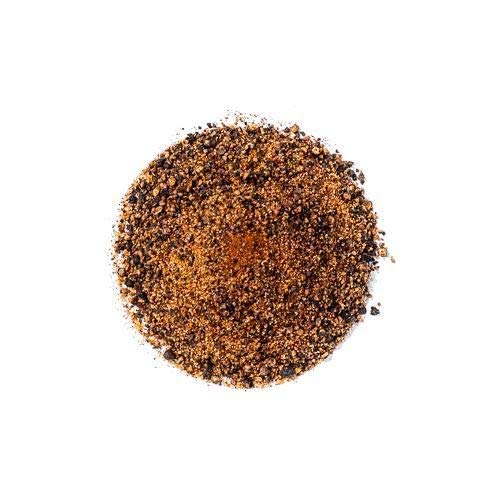 Steak seasoned with 1836 Beef Rub for a peppery crust
