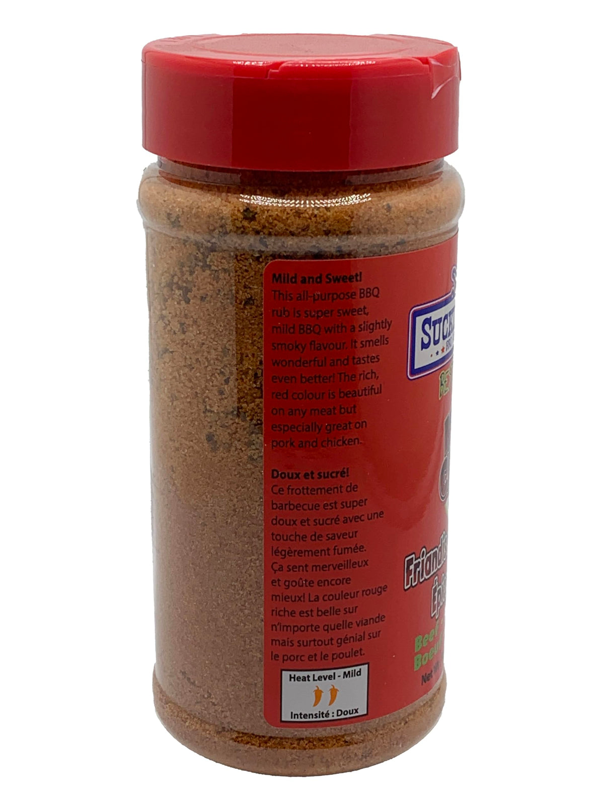 SuckleBusters Meat Candy BBQ Seasoning on chicken for a sweet-savory glaze and moisture.