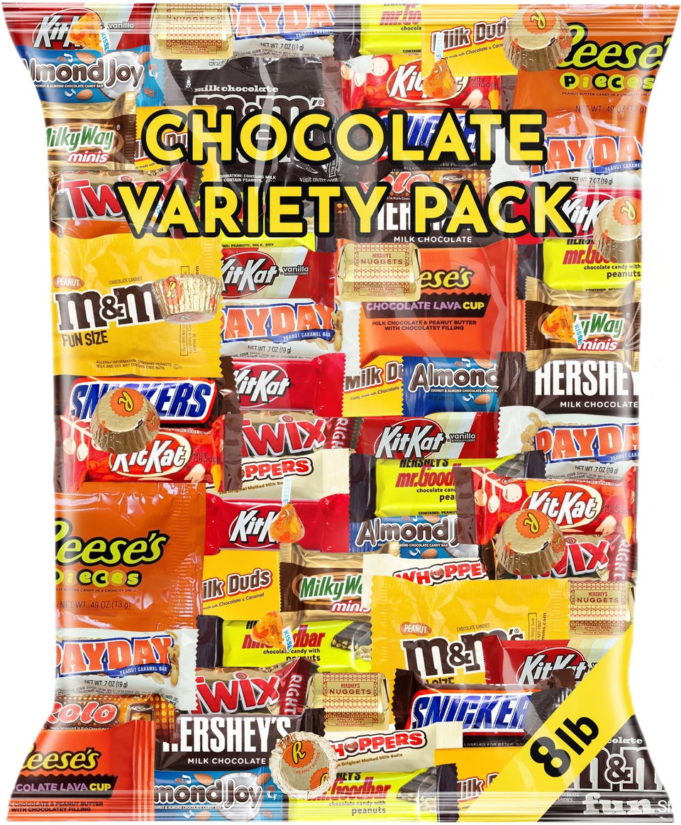 SUGADELIC assorted chocolate candy variety pack for parties and gifting, ideal for shareable treats