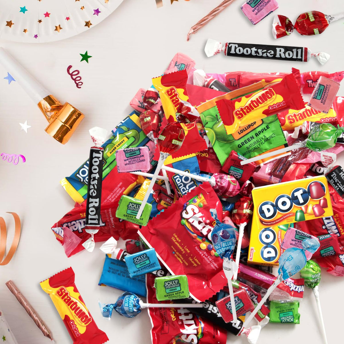 Sugadelic individually wrapped candies for grab-and-go snacking at events