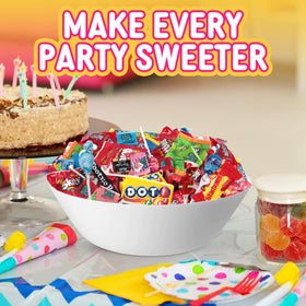 SUGADELIC individually wrapped candies for grab-and-go snacking and mess-free sharing.