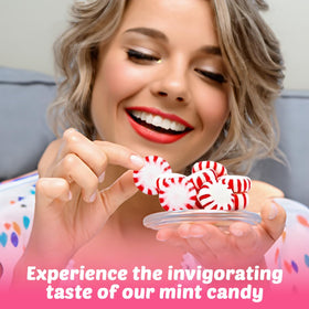 SUGADELIC packaging shows individually wrapped mints for hygiene and on-the-go use