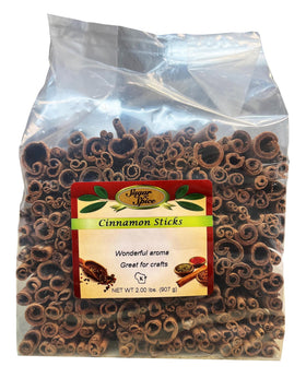 Sugar N Spice 4in cinnamon sticks bulk bag for baking and crafts