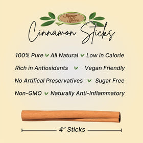 Sugar N Spice cinnamon sticks closeup aroma suggests rich spice notes