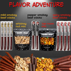 Sugar Plum beef jerky spicy smokie sticks, bold flavor for snack lovers