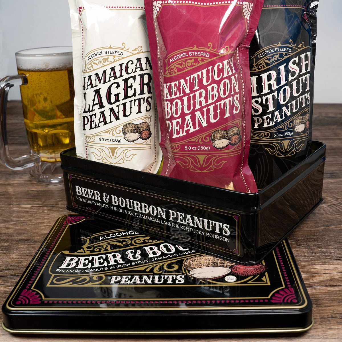 Sugar Plum Jamaican lager peanuts ready for party snacking