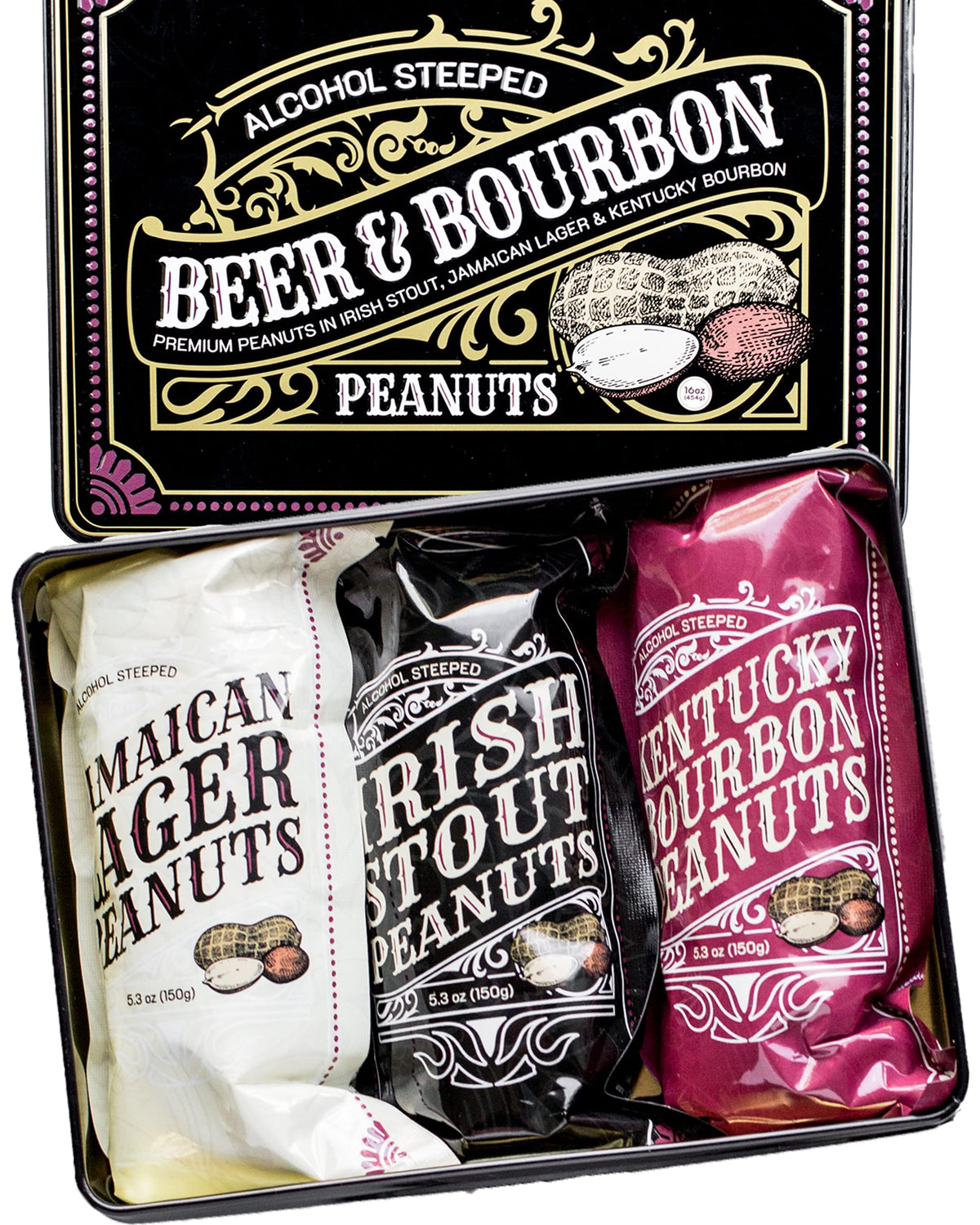 Sugar Plum premium tin gift box, ready-to-send presentation