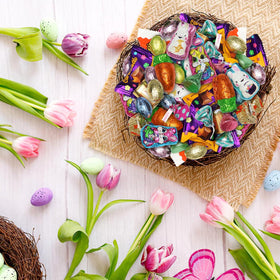 Sugaridge 4 lb assorted chocolates perfect for egg hunts