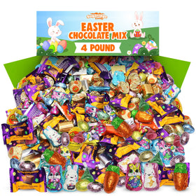 Sugaridge Easter chocolate candy mix in festive wrappers for baskets