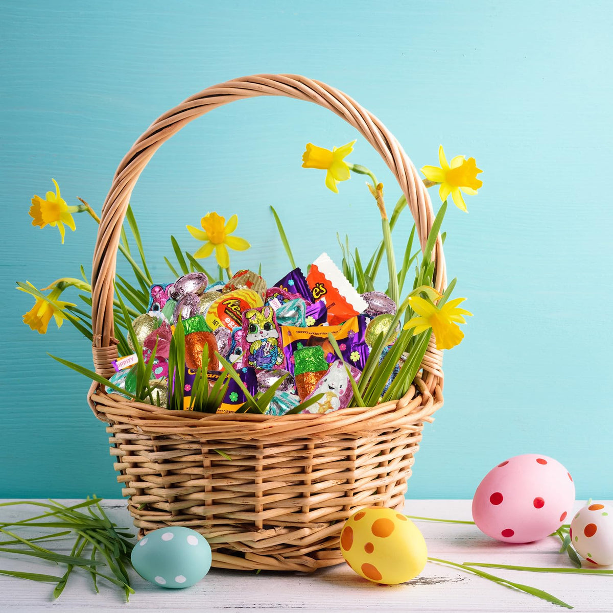 Sugaridge egg hunt chocolates in bulk packaging