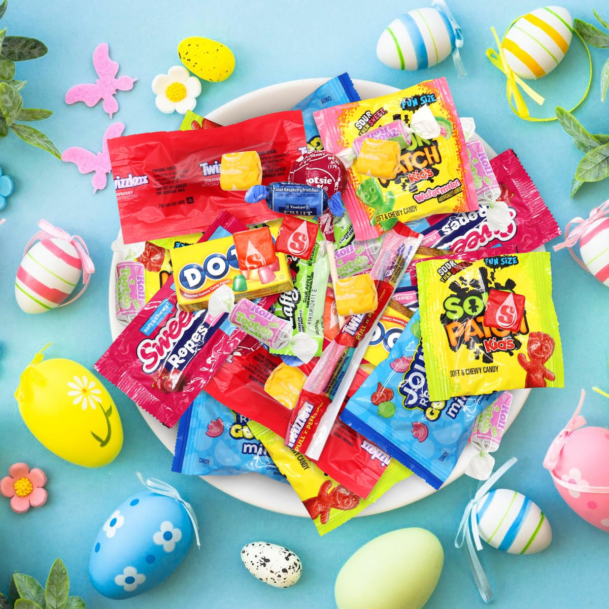 Sugaridge individually wrapped candies close-up for sharing, freshness, and convenient distribution.