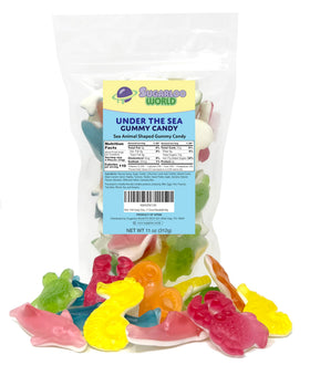 Sugarloo World fish candy ocean friends: colorful sea creatures for party bowls.