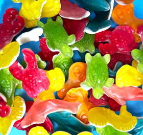Sugarloo World soft chewy gummies, easy to share at gatherings.