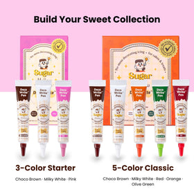 SugarMellow smooth wafer flavor enhances dessert decorations