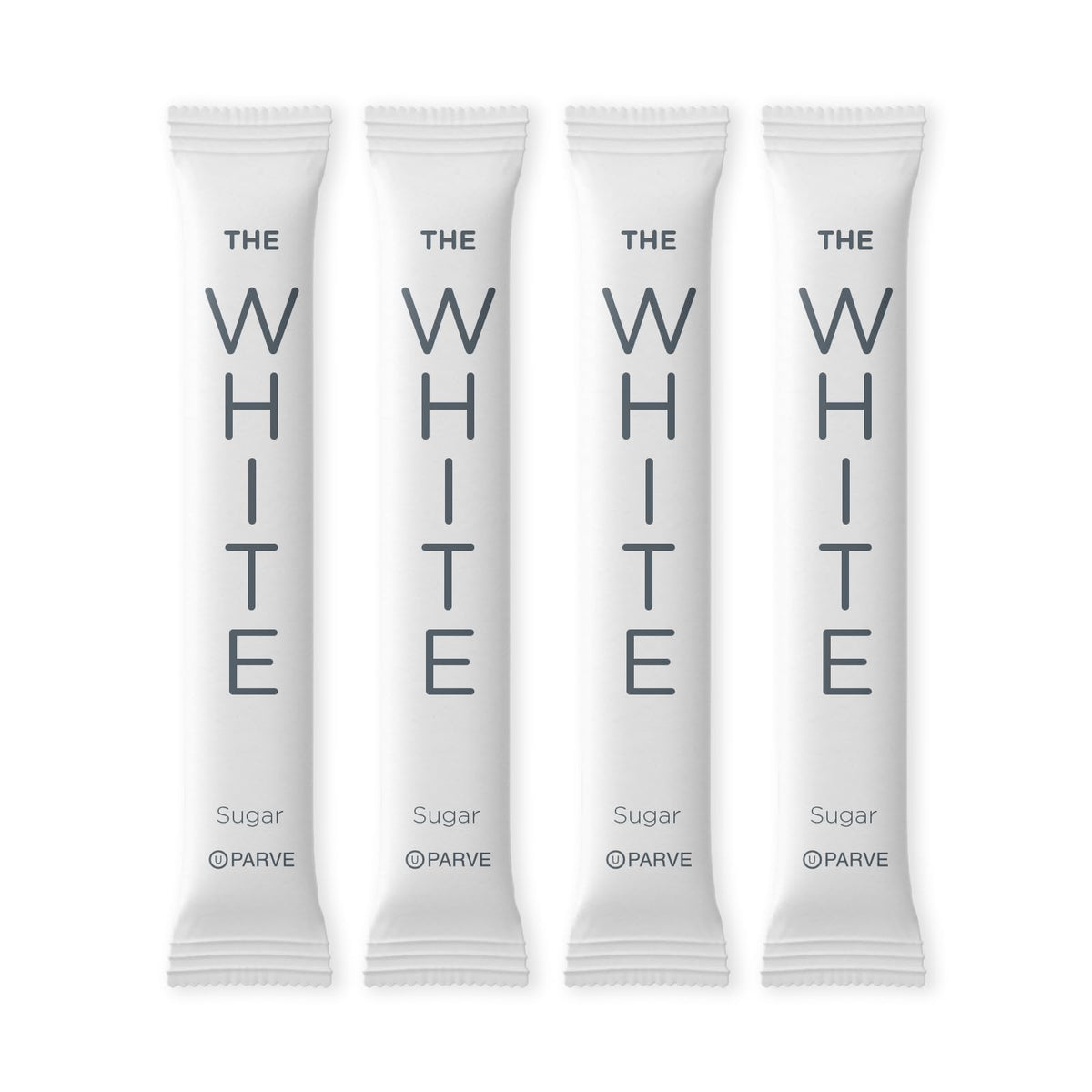 SUGART white sugar stick packet open for tidy, mess-free use.