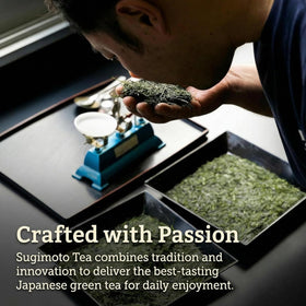 Sugimoto Tea gourmet-flavor-nutty-toasty notes invite comforting sips.