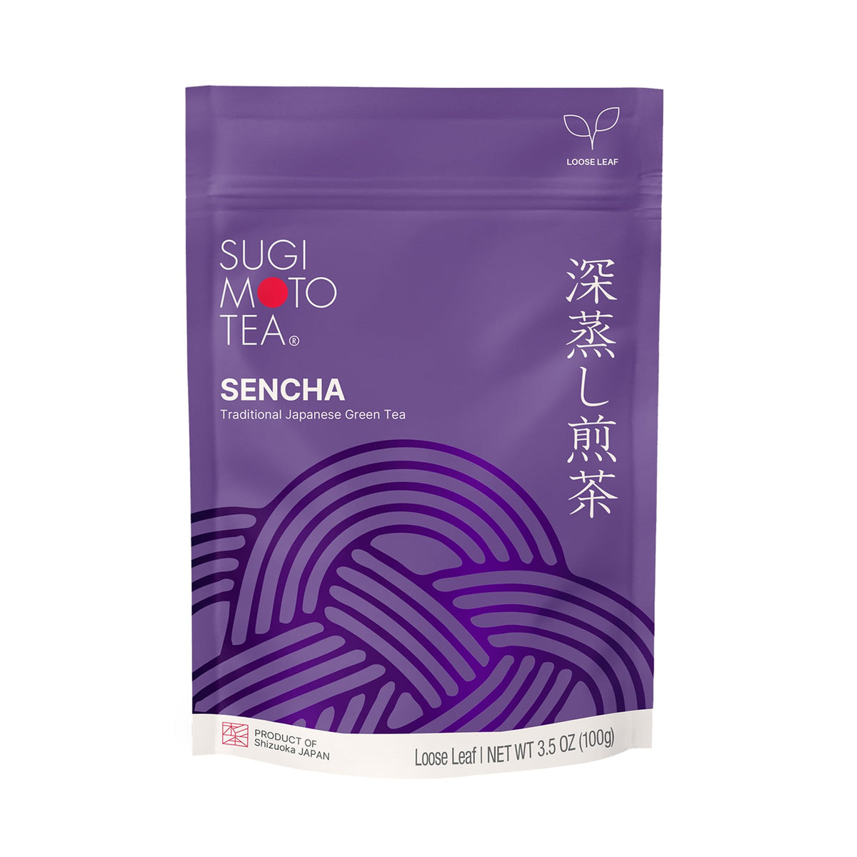 SUGIMOTO TEA Sencha Fukamushi loose leaf 100 g for everyday brewing and vibrant aroma