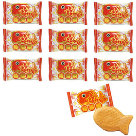 Sugimura-ya Taiyaki Snack packaging shows a convenient 10-pack for shareable moments.