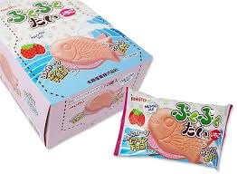 Sugimura-ya taiyaki snack on desk setup, a perfect afternoon treat.