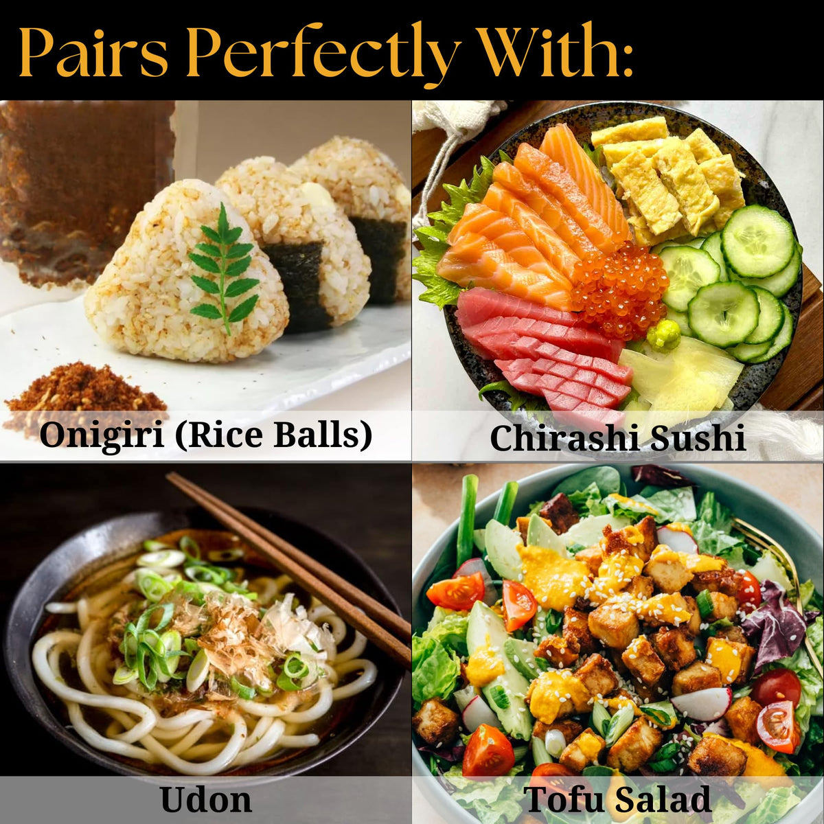 SUI of Tokyo onigiri furikake mix adds Japanese crunch