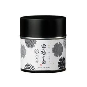 SUITENDO Uji no Shiro matcha powder in tin, fresh and vibrant for ceremonial use