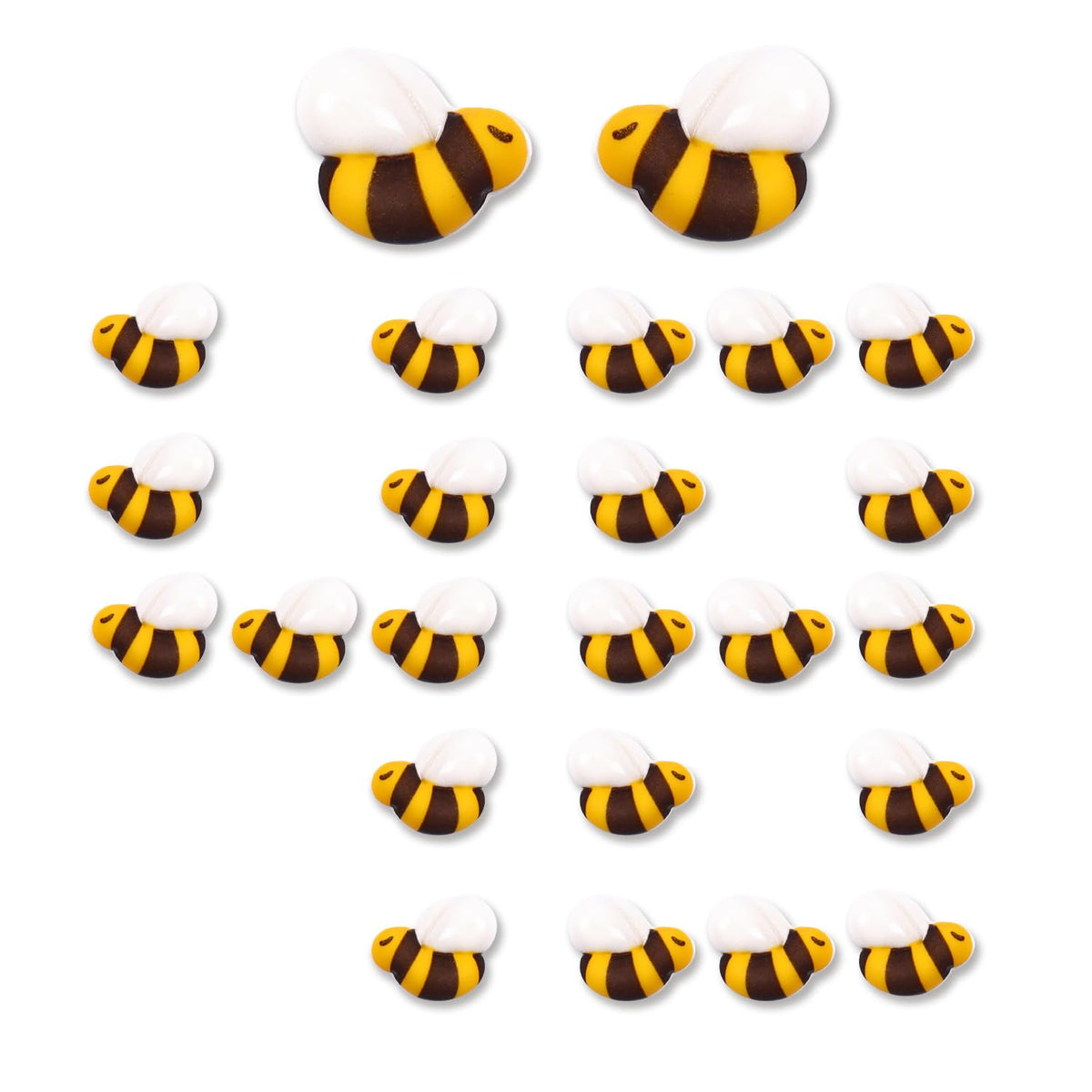 Sujoygar edible bee cupcake toppers add playful charm for celebrations.